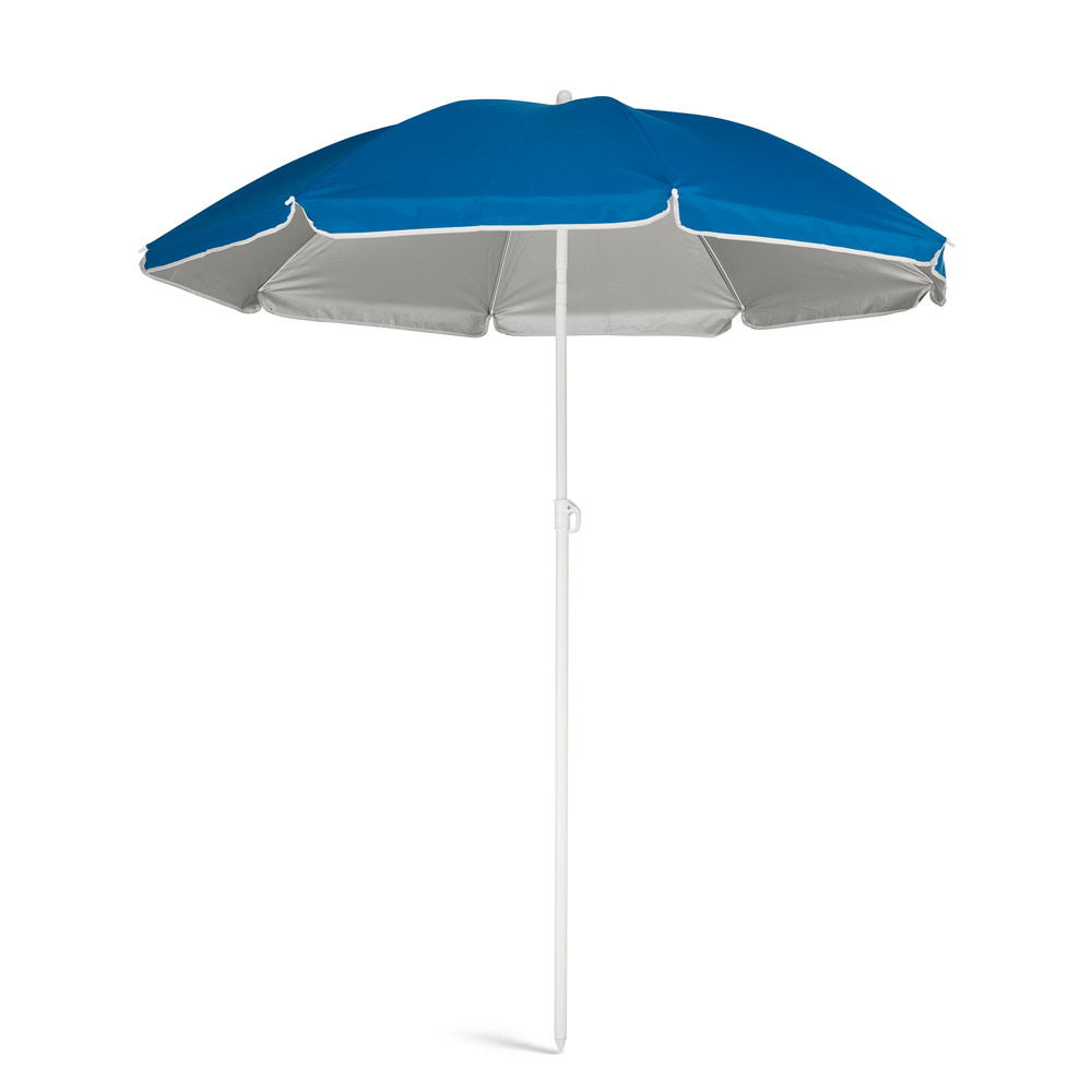 PARANA. Odchylany parasol plażowy 210T ze srebrną podszewką 98320_set