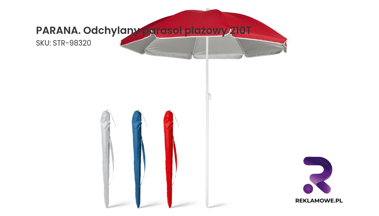 PARANA odchylany parasol plażowy 210T